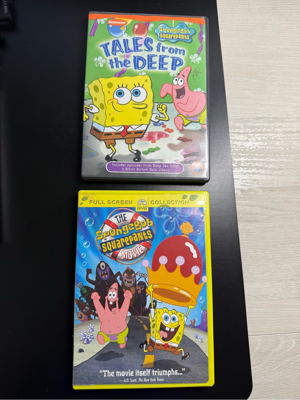 SpongeBob SquarePants Tales From the Deep DVD - Green, Yellow, Pink